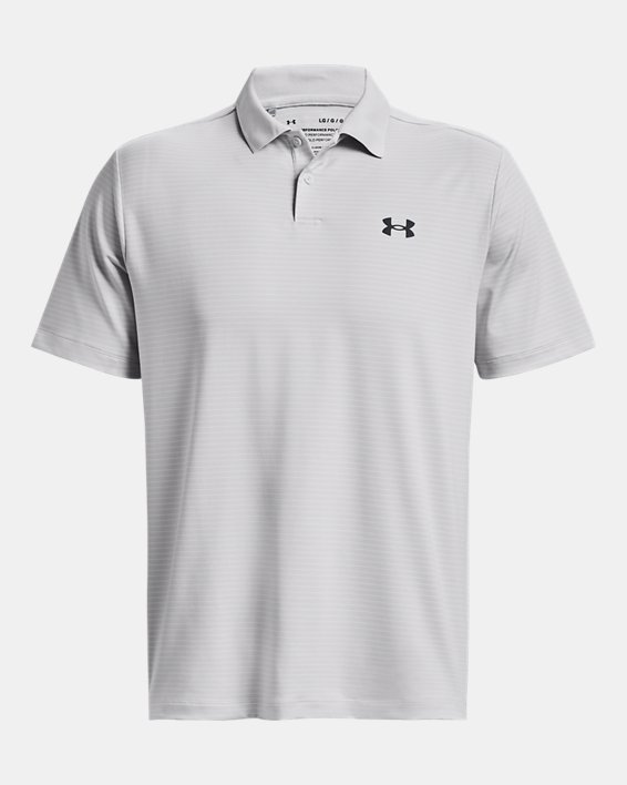 Men's UA Matchplay Stripe Polo in Gray image number 4